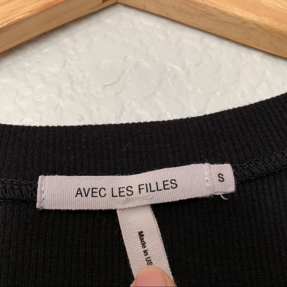 Avec Les Files Ribbed midi Dress - Picture 4 of 6